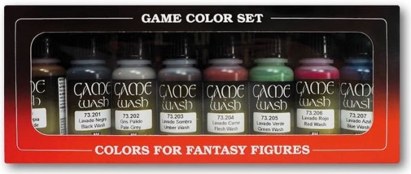 Vallejo Game Color Ink: Washes Set (8)