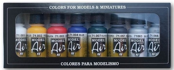 Model Air: Model Air Set Basisset (8 Farben)