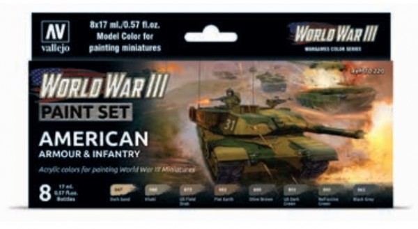 Vallejo Model Color: Model Color: WWIII American Armour & Infantry