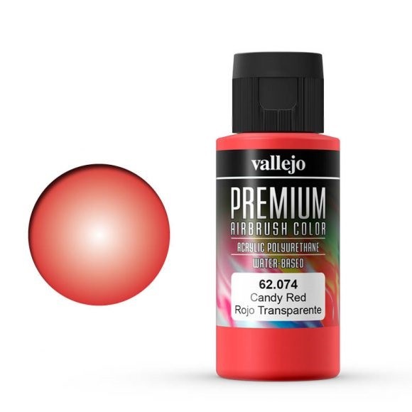 Vallejo Premium: Candy Red (Polyu.) (60ml)