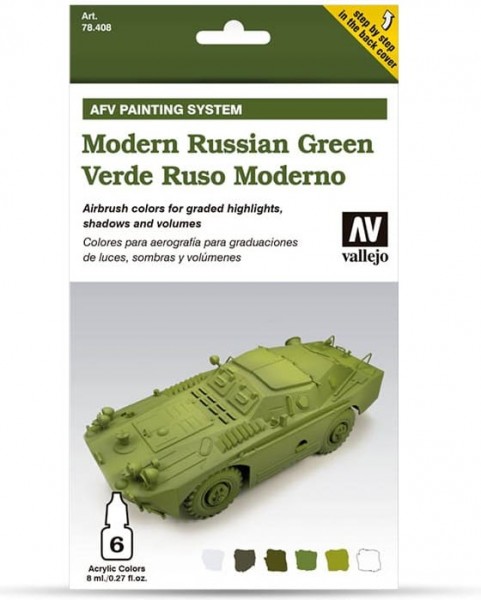Model Air: Model Air Set AFV Modern Russian Green Set (6)
