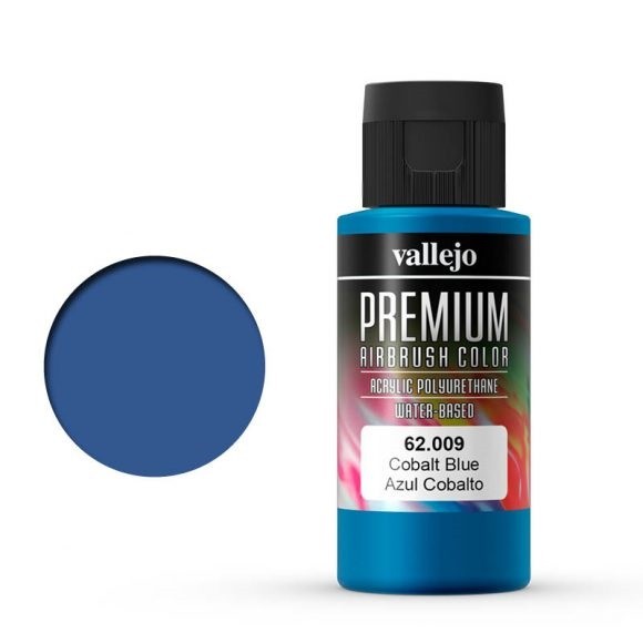 Vallejo Premium: Cobalt Blue (Polyu.) (60ml)