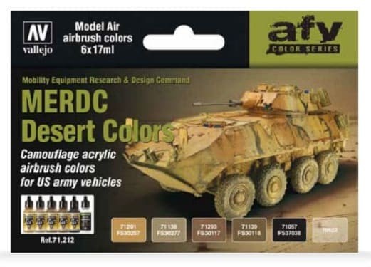 Model Air: Model Air Set MERDC Desert Colors