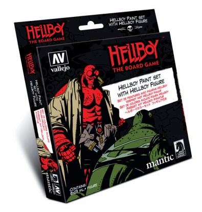 Vallejo Model Color: Model Color Set Hellboy mit Figur (8 Farben)
