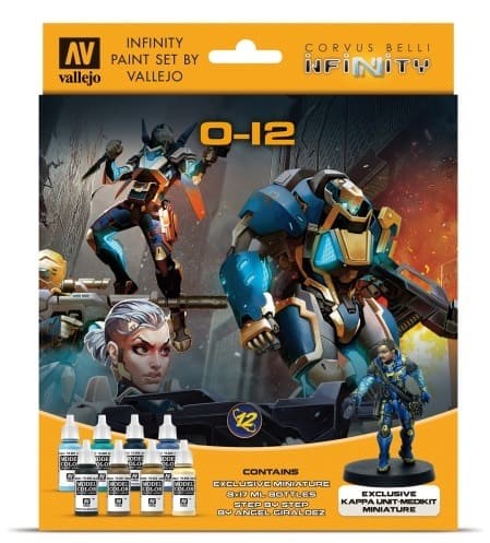 Vallejo Model Color: Infinity O-12 Exclusive Miniature Paint Set