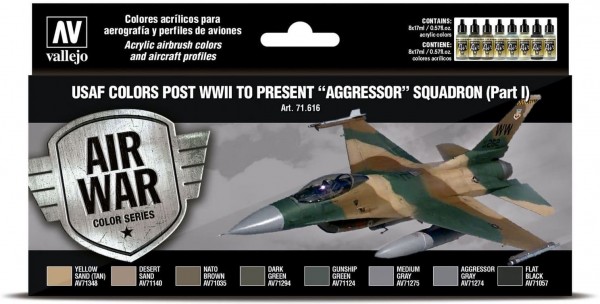 Model Air: USAF colors post WWII to present "Aggressor" Squadron
