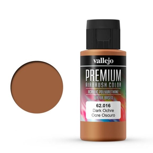 Vallejo Premium: Dark Ochre (Polyu.) (60ml)