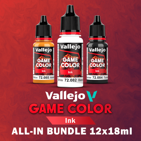 All-In Game Ink Bundle 12x18 ml - Game Ink