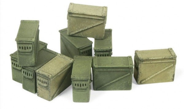 Modern 12.7Mm Ammo Boxes Large
