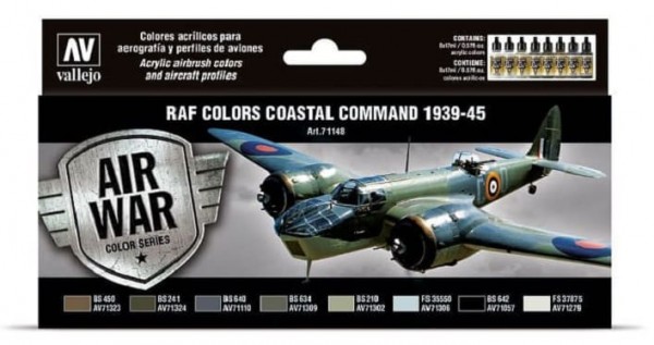 Model Air: Model Air Set RAF & FAA Coastal Command 1939-45 (8)