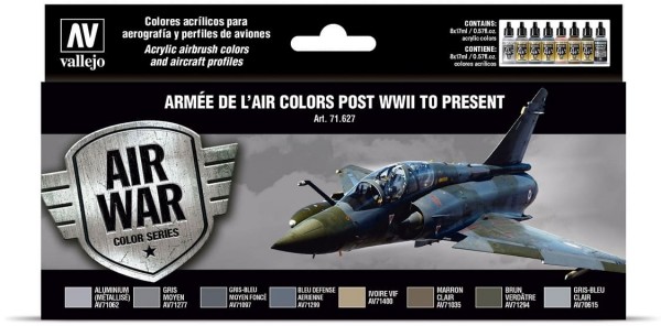 Model Air: Armée de l'Air colors post WWII to present