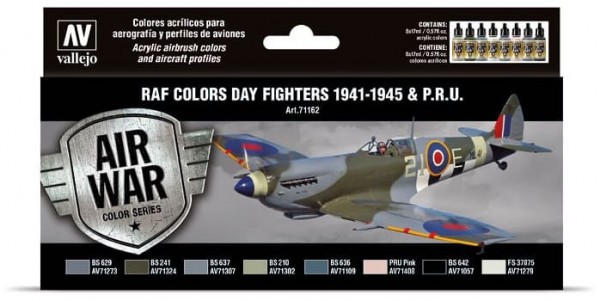 Model Air: Model Air Set RAF & FAA Day Fighters & PRU 1941-1945 (8)