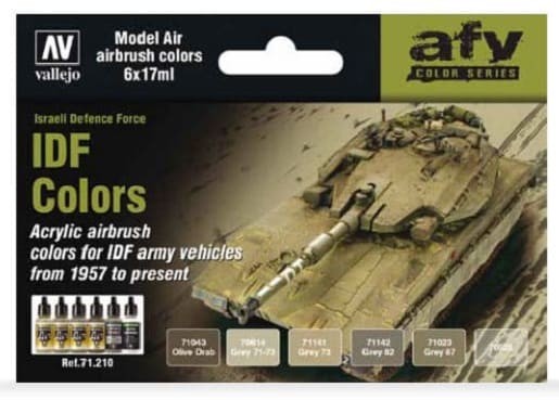Model Air: Model Air Set IDF Colors Israeli Defence Force