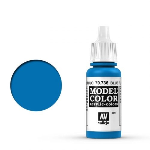 Blue Fluo 17ml - Model Color