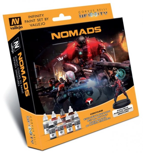 Vallejo Model Color: Infinity Nomads Exclusive Miniature Paint Set