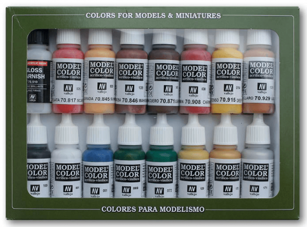 Vallejo Model Color: Set American Revolution Colors (16 Farben)