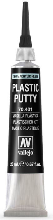Vallejo 401 Plastic Putty 20ml Tube Water Soluble Acrylic for Model Kits