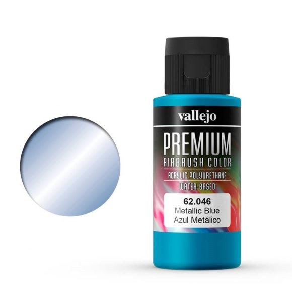 Vallejo Premium: Metallic Blue (Polyu.) (60ml)
