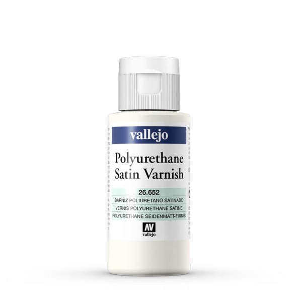 Vallejo Satin Acrylic-Polyurethane Varnish (60ml)