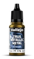 Greenish Gold 18 ml - True Metallic Metal Airbrush