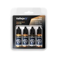 Imperial Gold - True Metallic Metal Paint Set